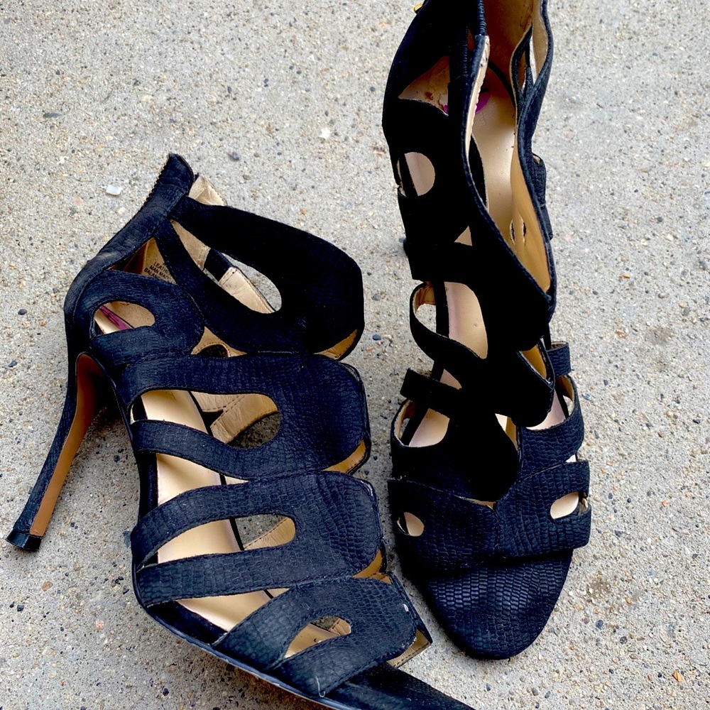 Nine West black heels